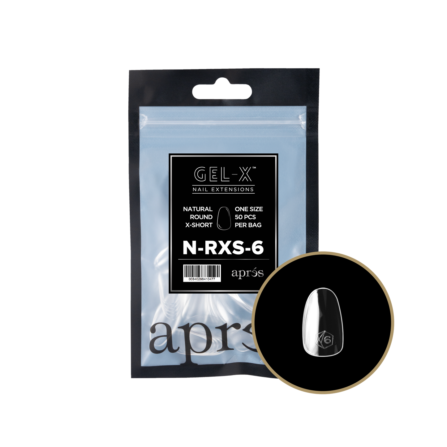 Natural Round Extra Short Refill Tips