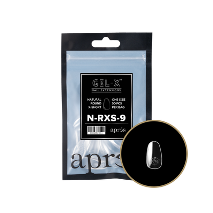 Natural Round Extra Short Refill Tips