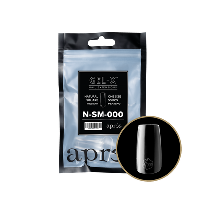 Natural Square Medium Refill Tips