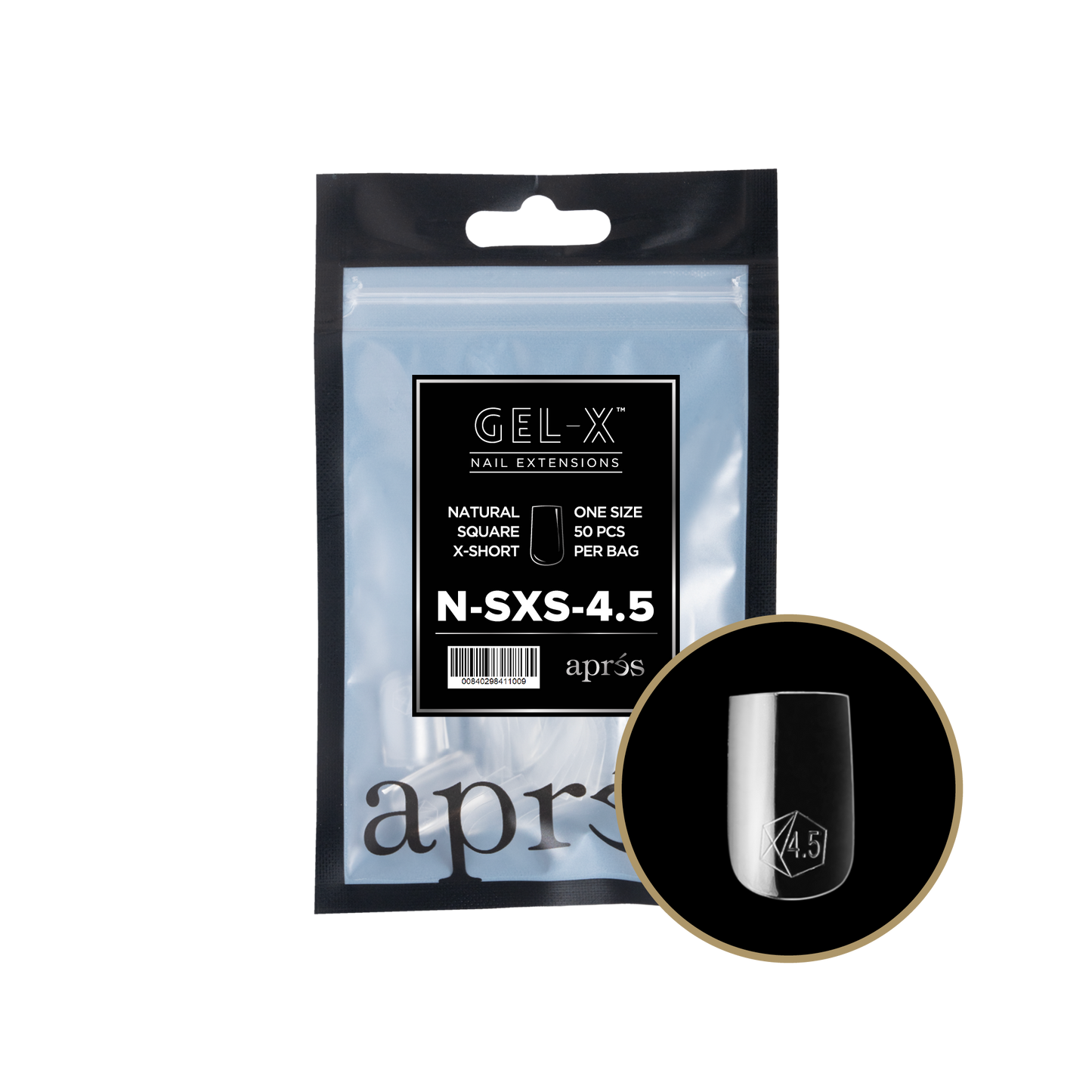 Natural Square Extra Short Refill Tips