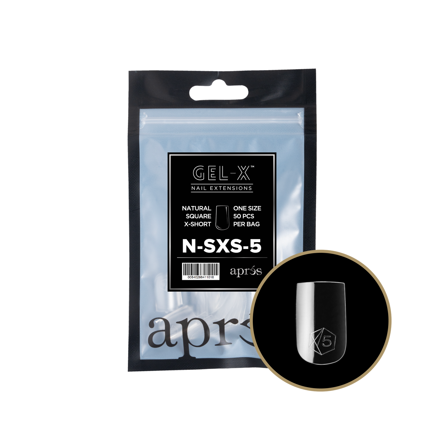 Natural Square Extra Short Refill Tips