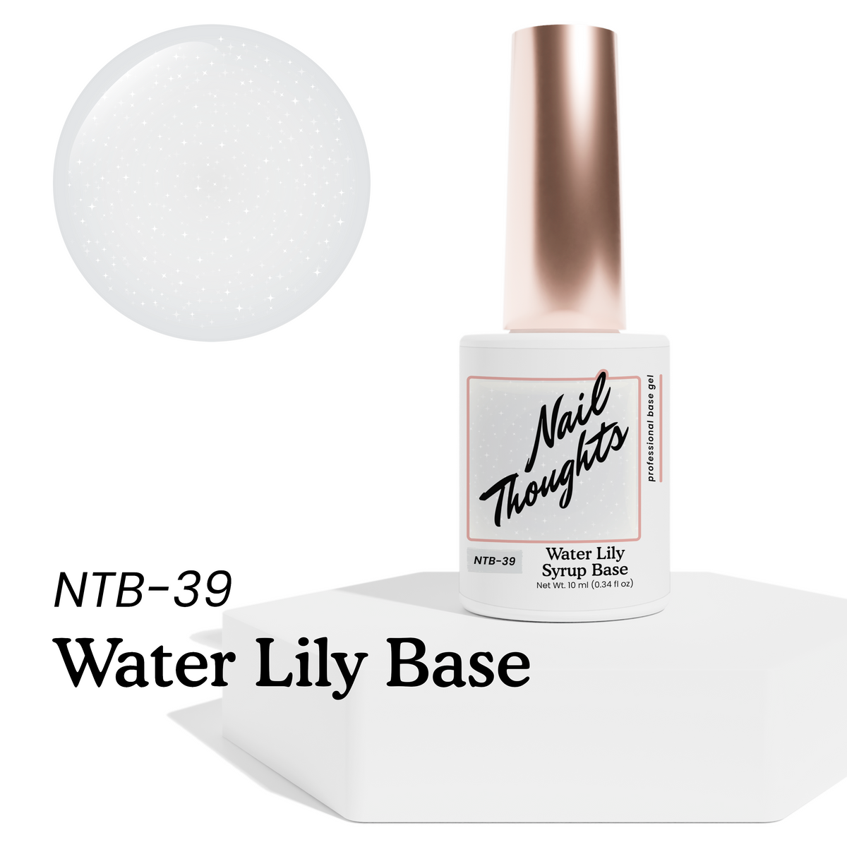 NTB-39 Water Lily Syrup Base bottle