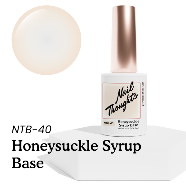 NTB-40 Honeysuckle Syrup Base bottle