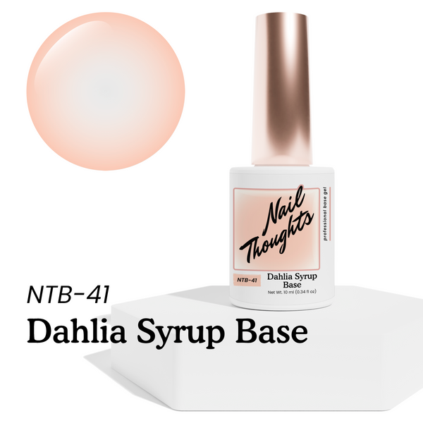 NTB-41 Dahlia Syrup Base bottle