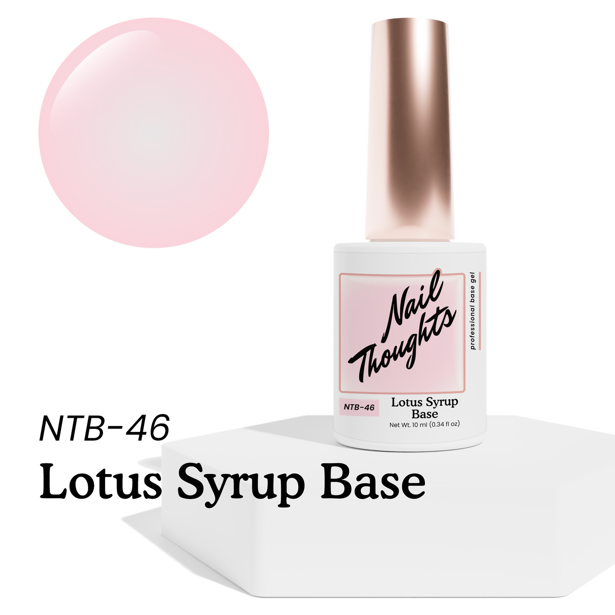 NTB-46 Lotus Syrup Base bottle