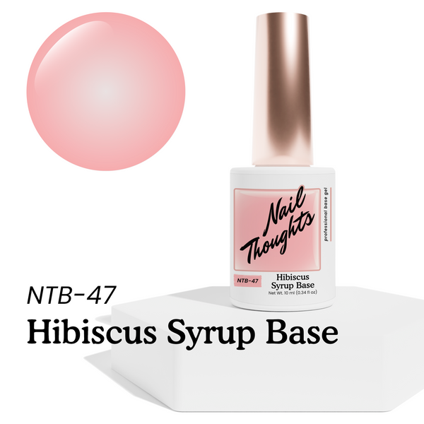 NTB-47 Hibiscus Syrup Base bottle
