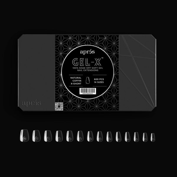 GEL-X TIPS 2.0 NATURAL COFFIN