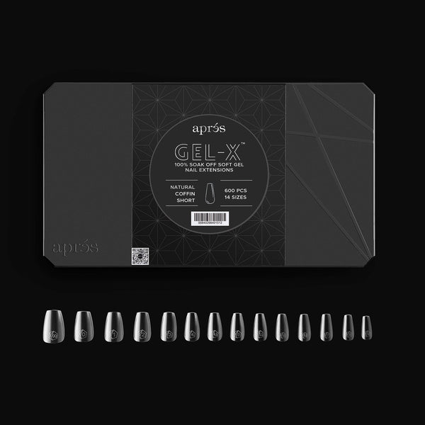 GEL-X TIPS 2.0 NATURAL COFFIN