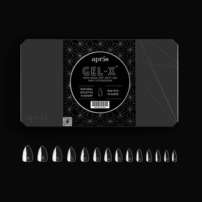 Gel-X Tips 2.0 Natural Stiletto