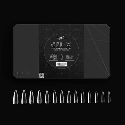 Gel-X Tips 2.0 Natural Stiletto