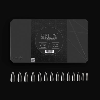 Gel-X Tips 2.0 Natural Stiletto