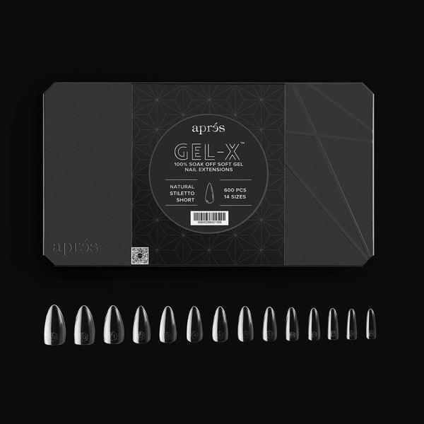 GEL-X TIPS 2.0 NATURAL STILETTO