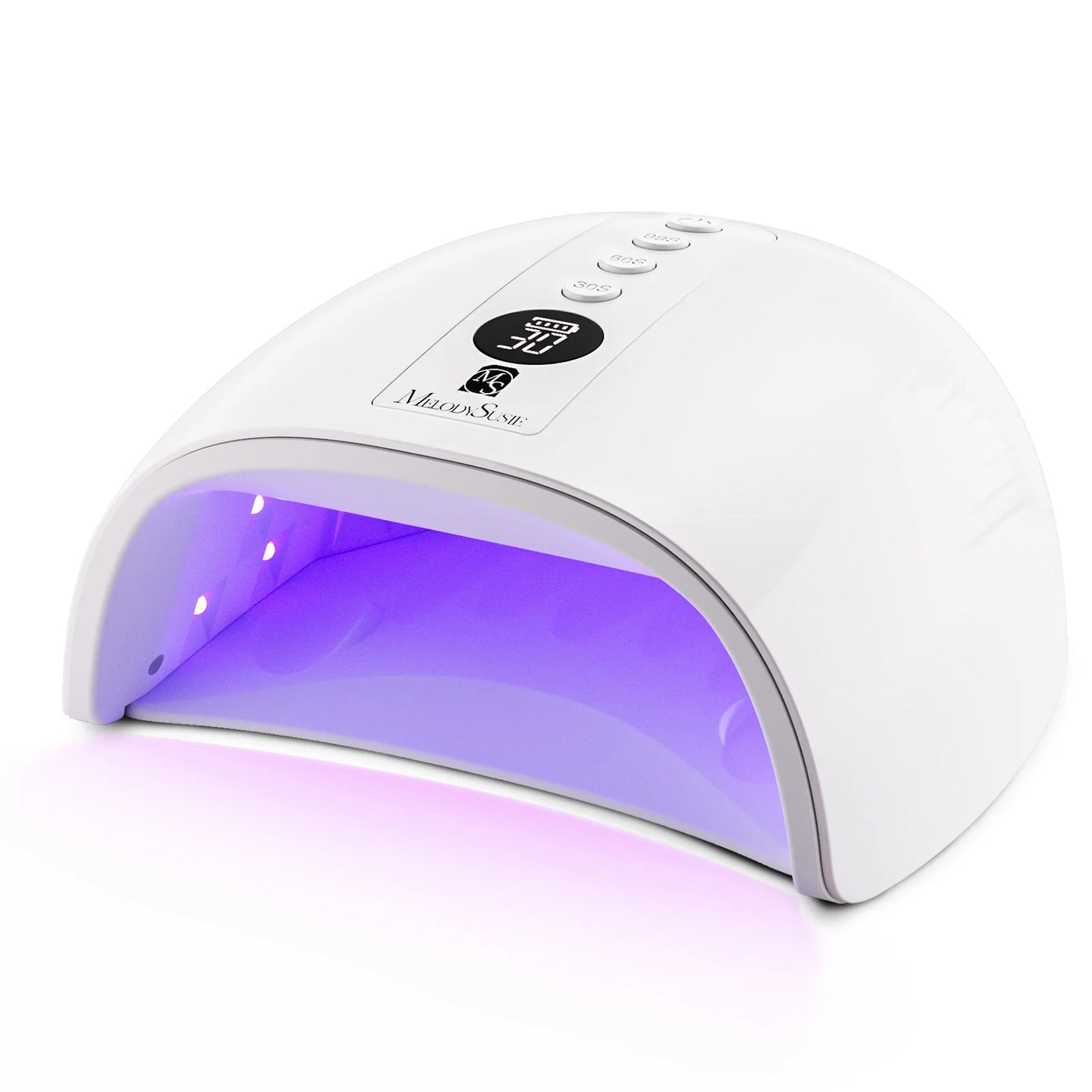 P-PLUS30G Rechargeable Cordless UV/LED Nail Lamp - WHITE