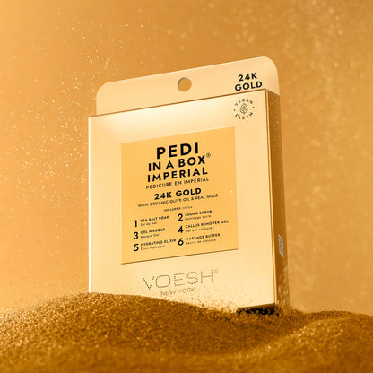 Pedi in a Box Imperial 6 Step 24K Gold
