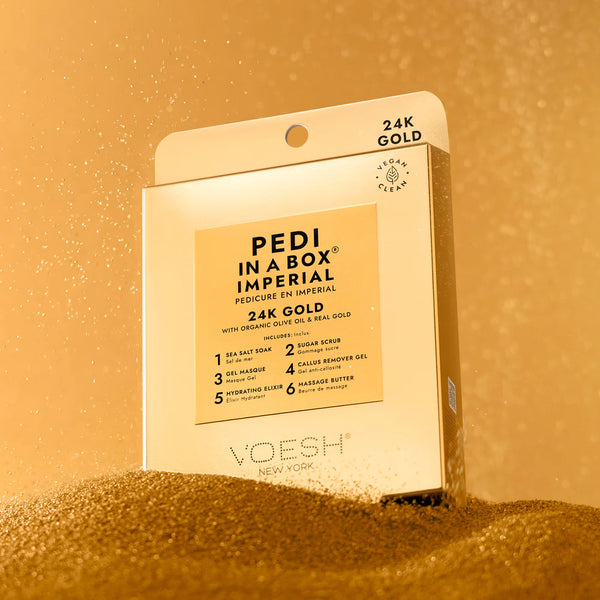Pedi in a Box Imperial 6 Step 24K Gold