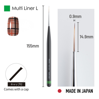 PREGEL Art Brush - Multi Liner L