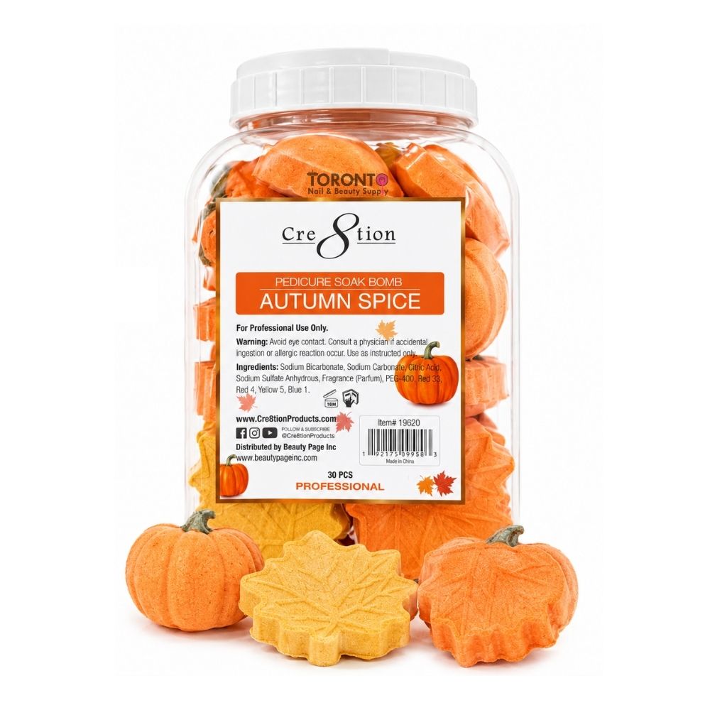 Cre8tion Pedicure Soak Bomb Autumn Spice