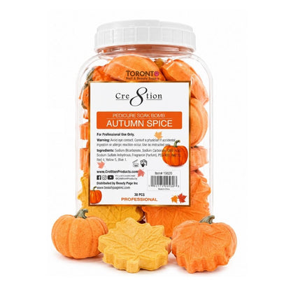 Cre8tion Pedicure Soak Bomb Autumn Spice