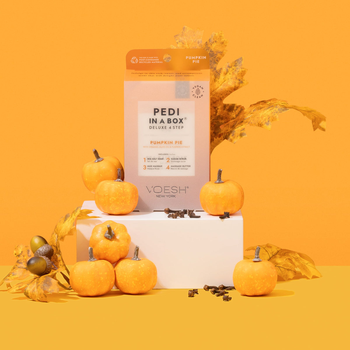 Pedi in a Box Deluxe 4 Step - Pumpkin Pie