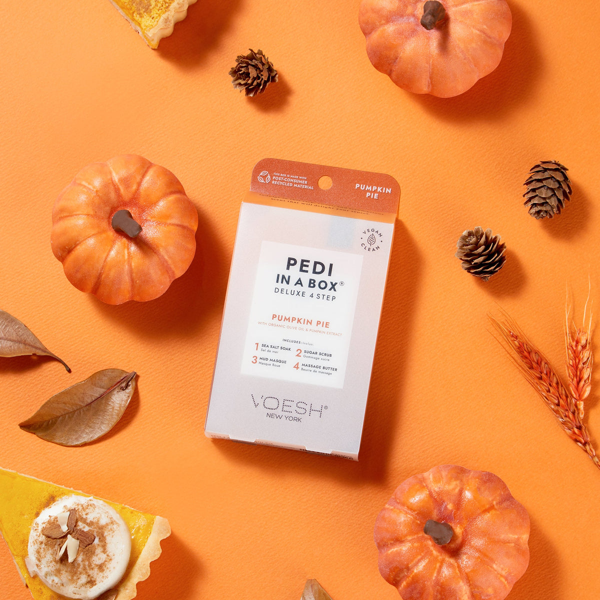 Pedi in a Box Deluxe 4 Step - Pumpkin Pie