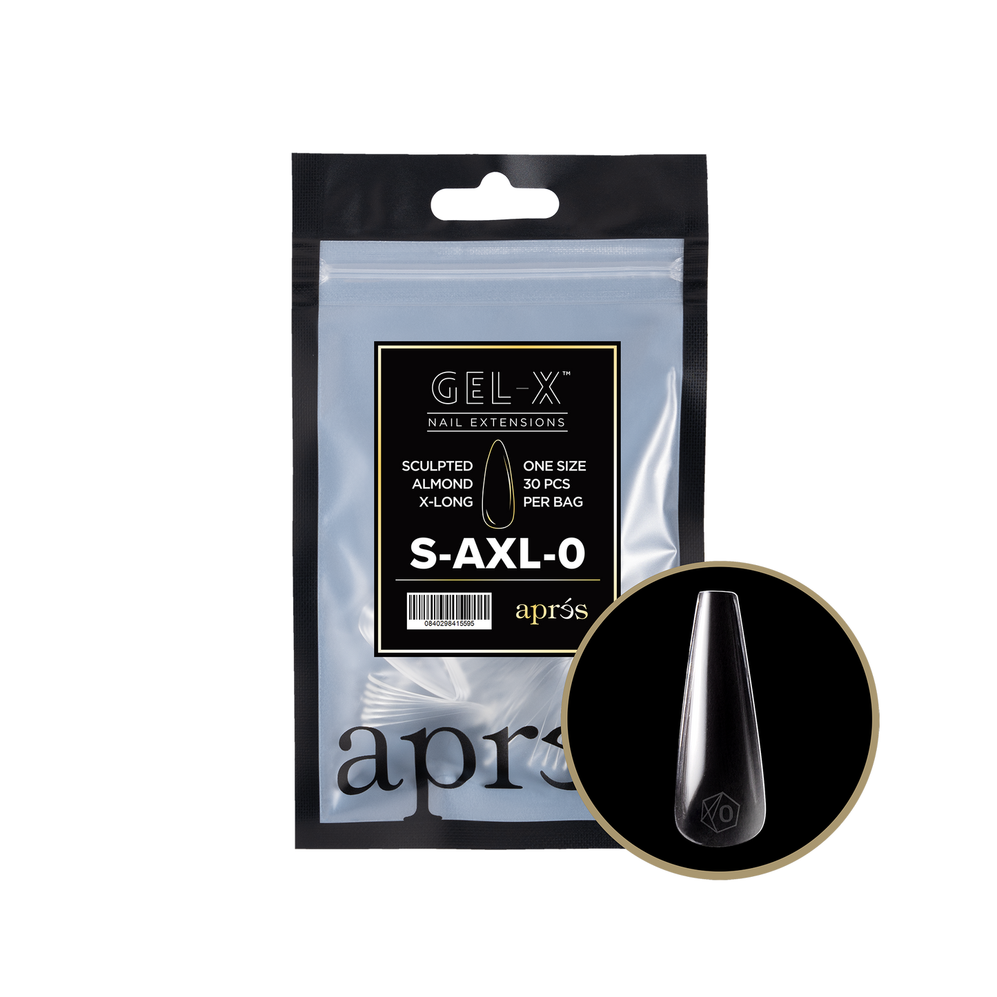 Sculpted Almond Extra Long Refill Tips