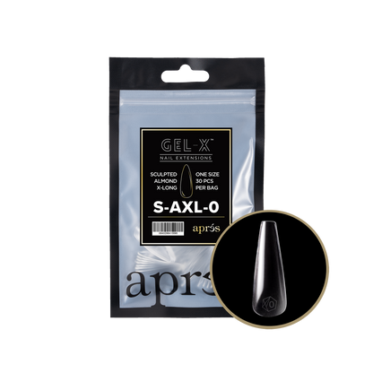 Sculpted Almond Extra Long Refill Tips