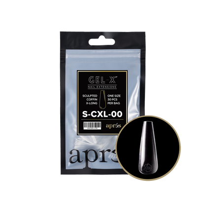 Sculpted Coffin Extra Long Refill Tips