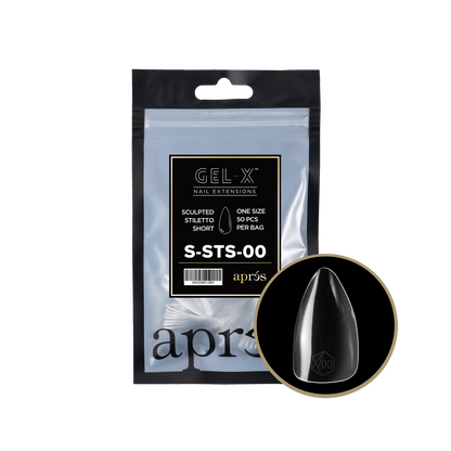 Sculpted Stiletto Short Refill Tips