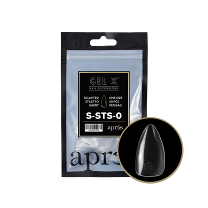 Sculpted Stiletto Short Refill Tips