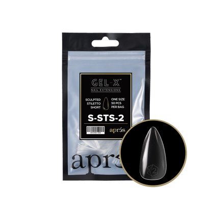 Sculpted Stiletto Short Refill Tips
