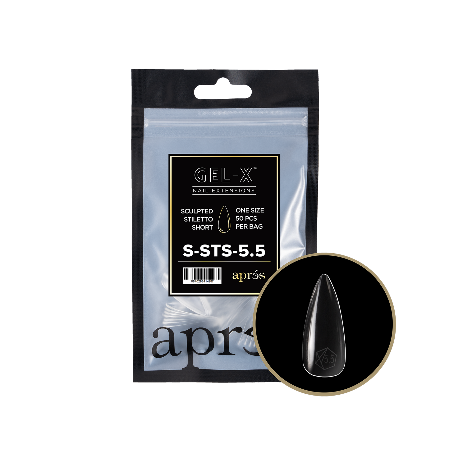 Sculpted Stiletto Short Refill Tips