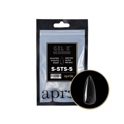 Sculpted Stiletto Short Refill Tips