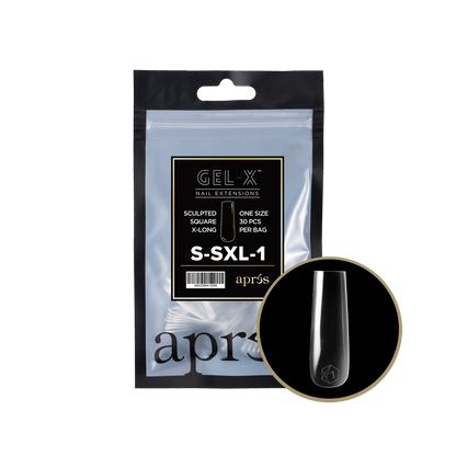 Sculpted Square Extra Long Refill Tips