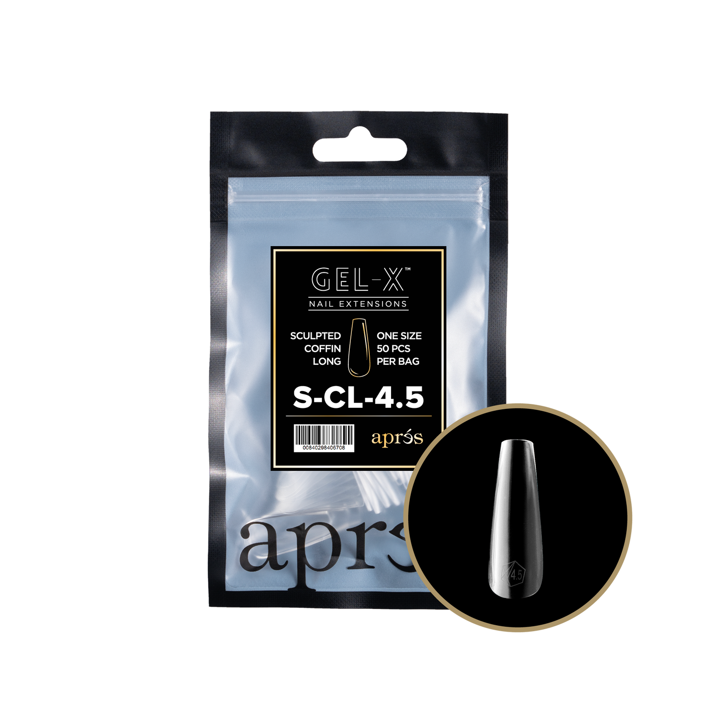 Sculpted Coffin Long Refill Tips