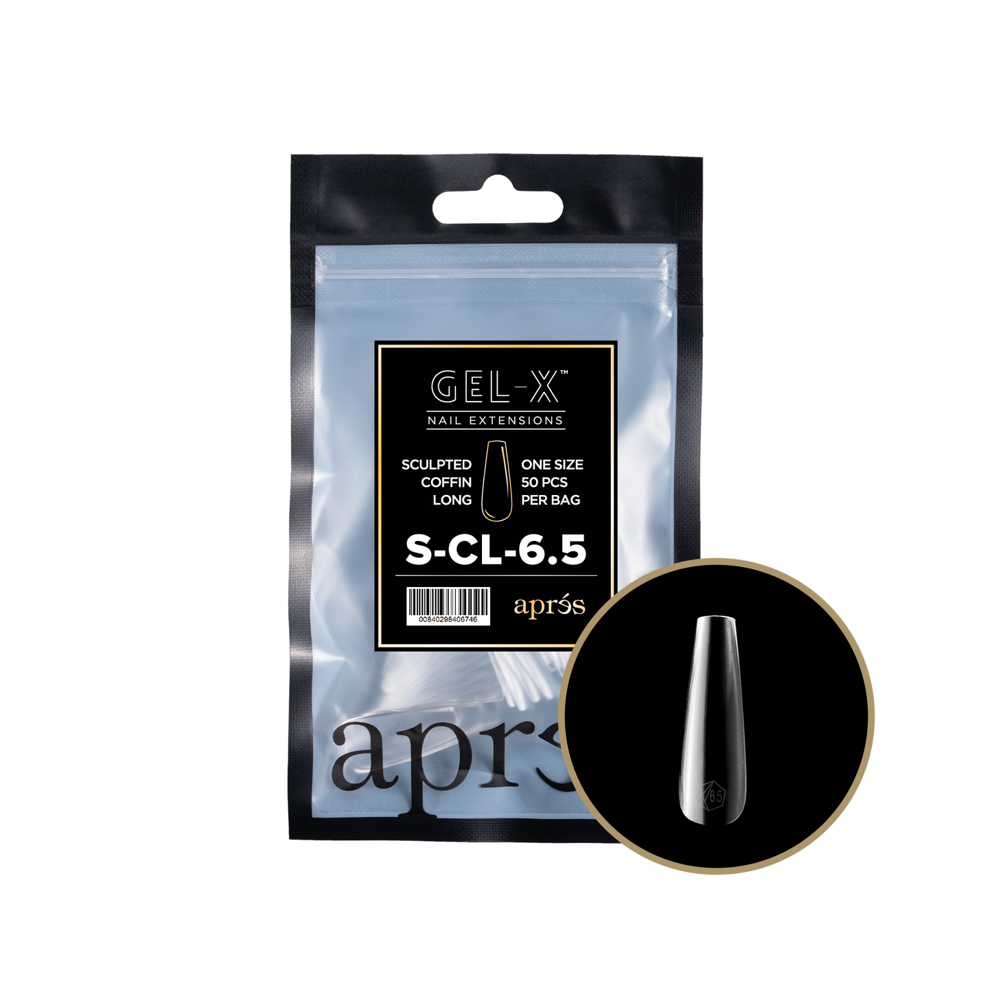 Sculpted Coffin Long Refill Tips
