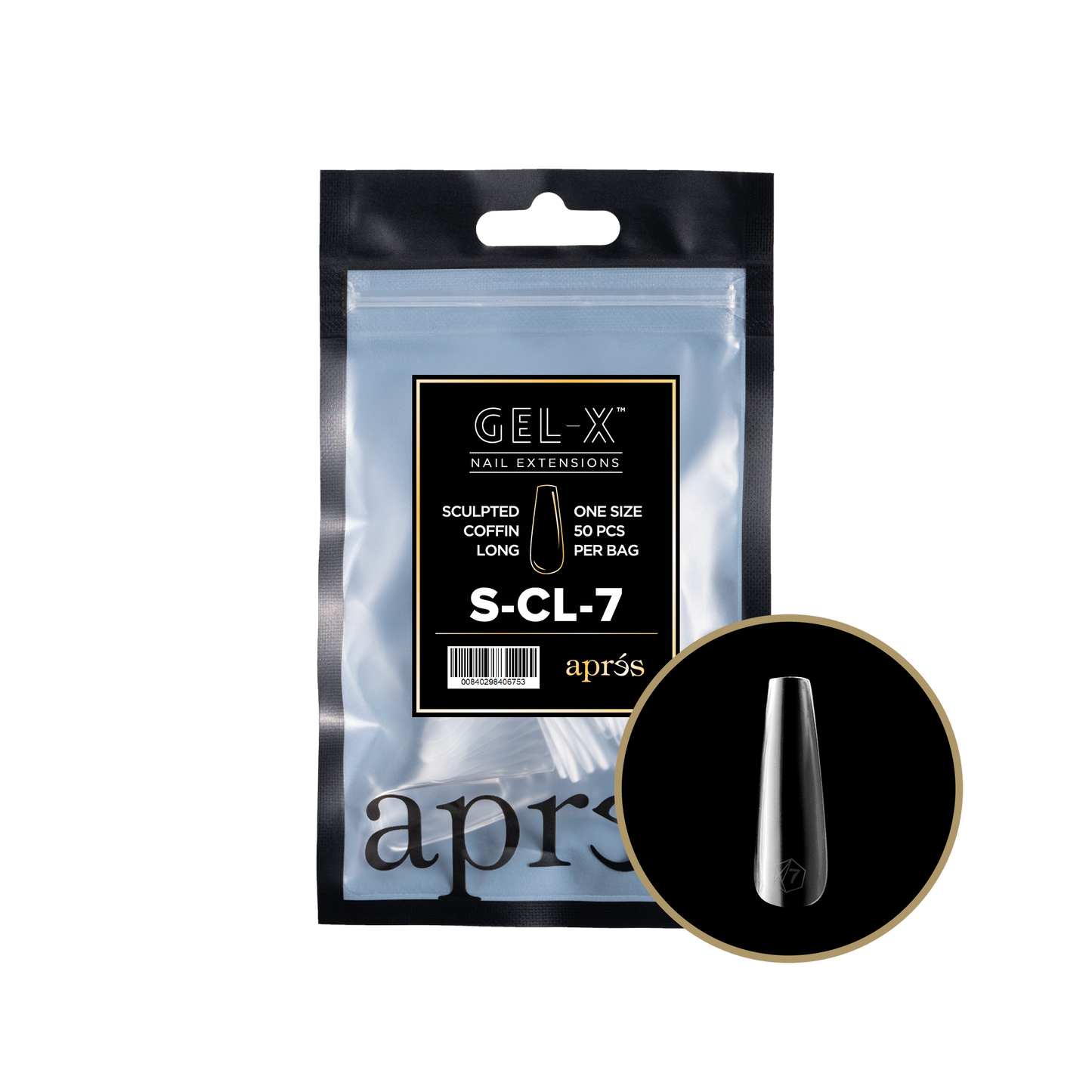 Sculpted Coffin Long Refill Tips