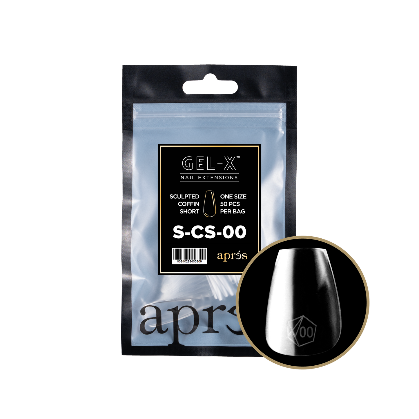 Sculpted Coffin Short Refill Tips