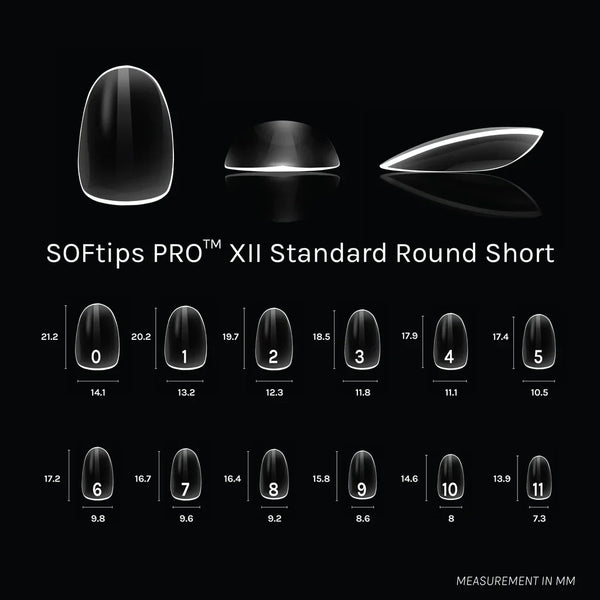SOFTIPS PRO™ XII - Standard Round Short