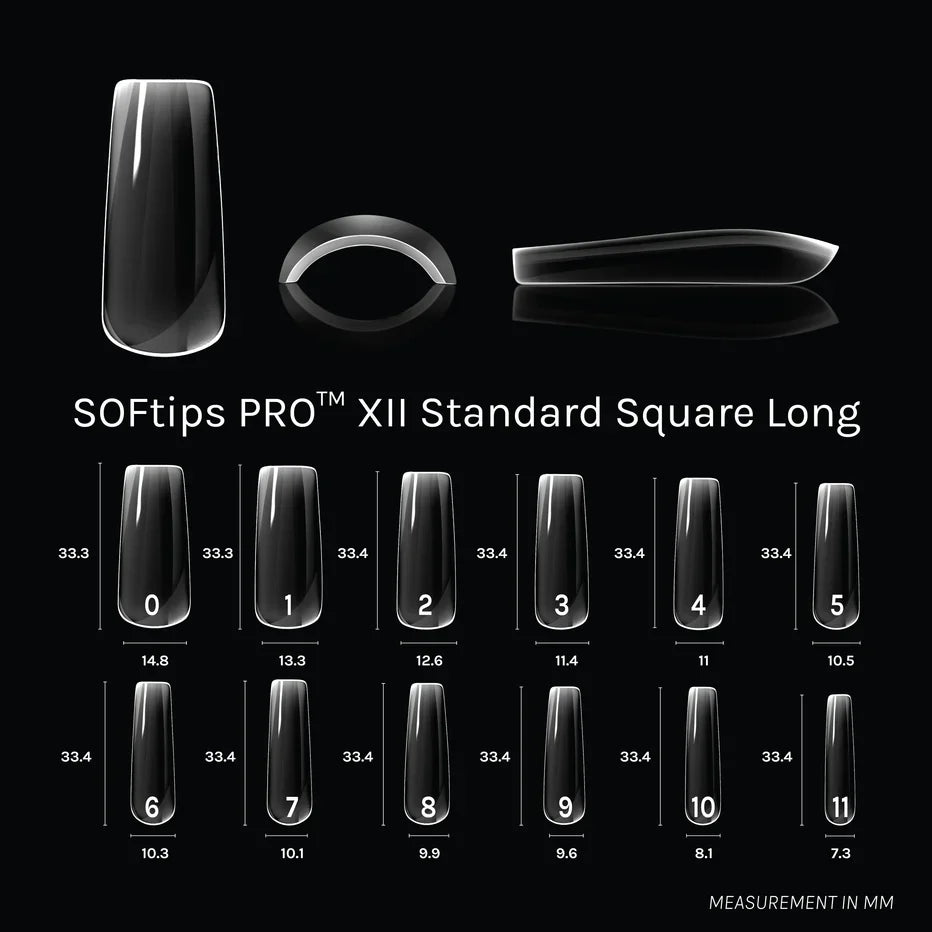 SOFTIPS PRO™ XII - Standard Square Long