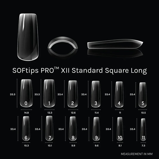 SOFTIPS PRO™ XII - Standard Square Long