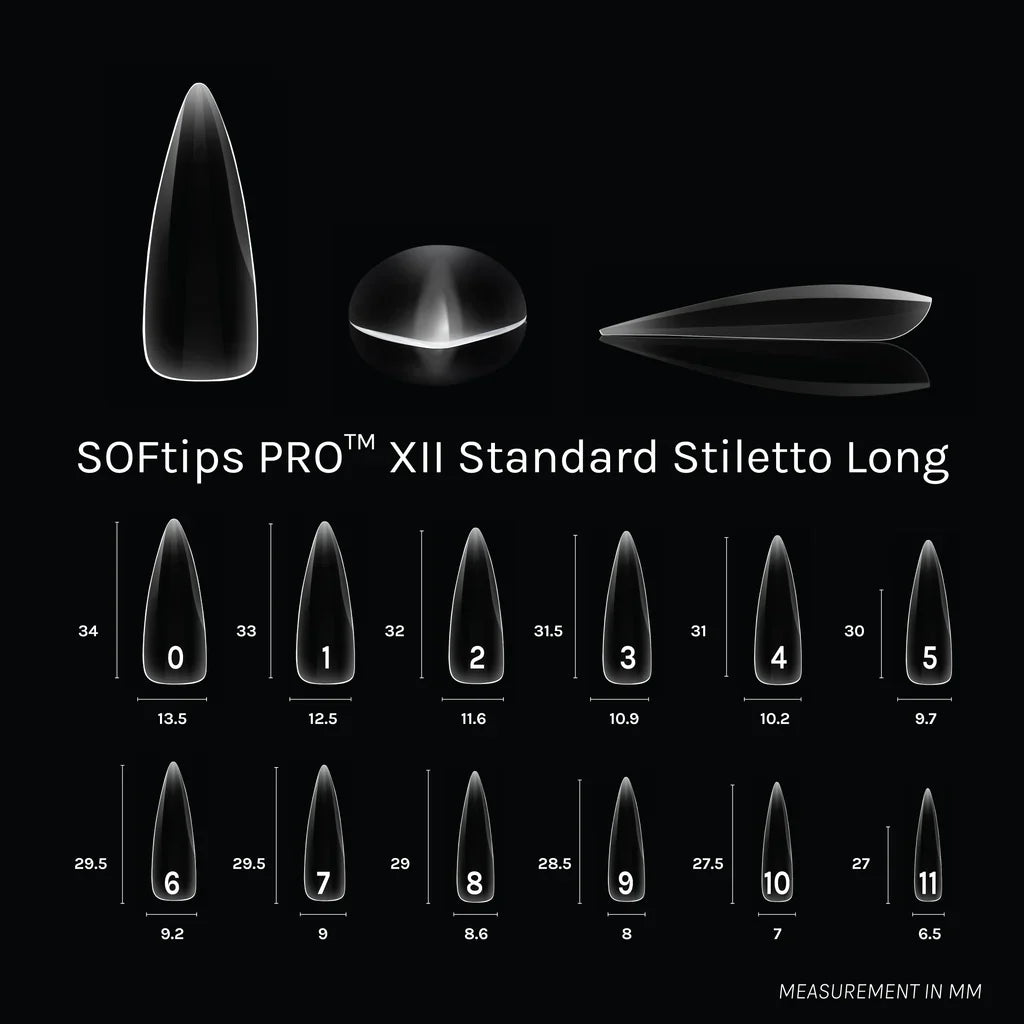 SOFTIPS PRO™ XII - Standard Stiletto Long