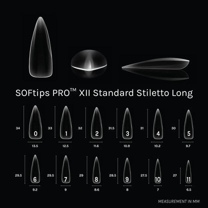 SOFTIPS PRO™ XII - Standard Stiletto Long