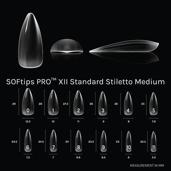 SOFTIPS PRO™ XII - Standard Stiletto Medium
