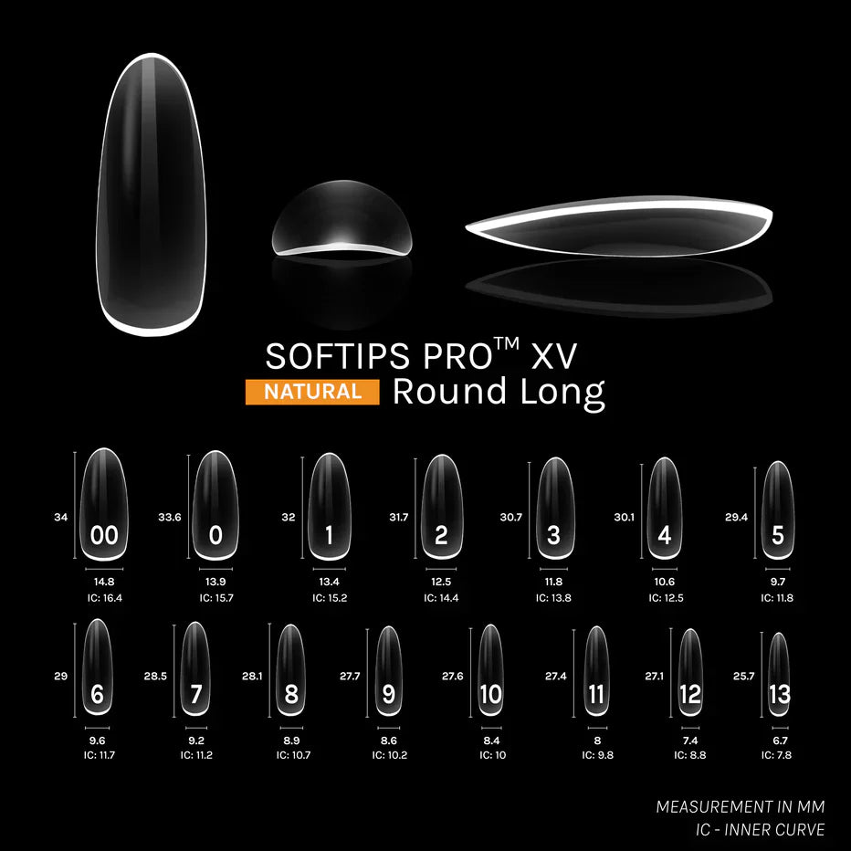 SOFTIPS PRO™ XV NATURAL - ROUND LONG