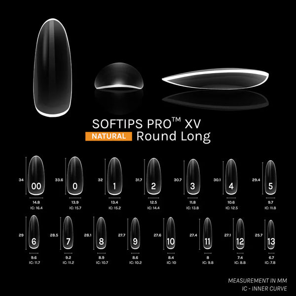 SOFTIPS PRO™ XV NATURAL - ROUND LONG