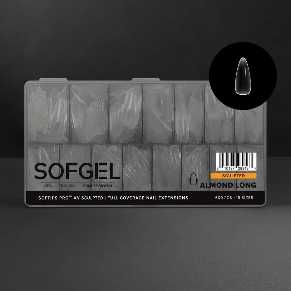 SOFTIPS PRO™ XV SCULPTED - ALMOND LONG