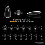 SOFTIPS PRO™ XV SCULPTED - ALMOND MEDIUM