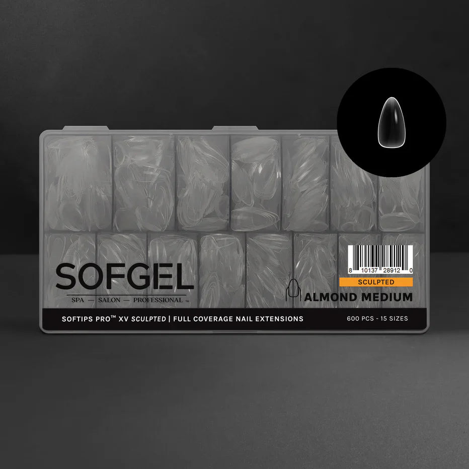 SOFTIPS PRO™ XV SCULPTED - ALMOND MEDIUM
