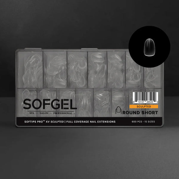 SOFTIPS PRO™ XV SCULPTED - ROUND SHORT