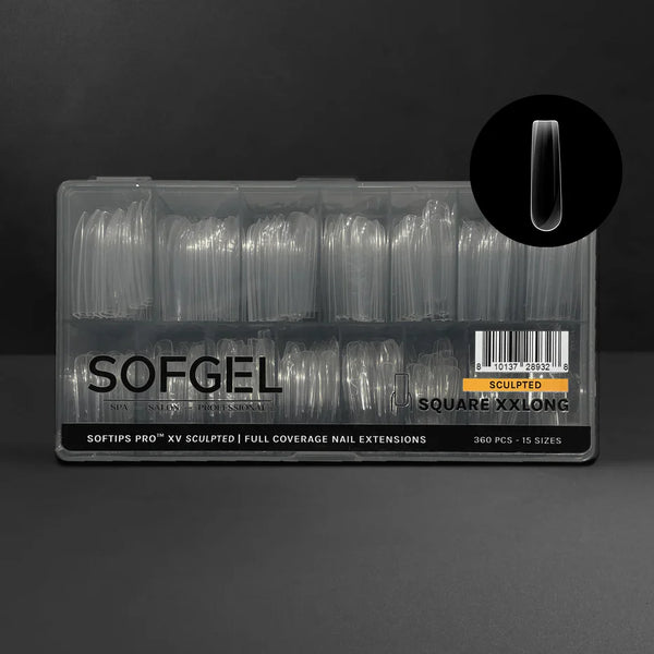 SOFTIPS PRO™ XV SCULPTED - SQUARE EXTRA EXTRA LONG